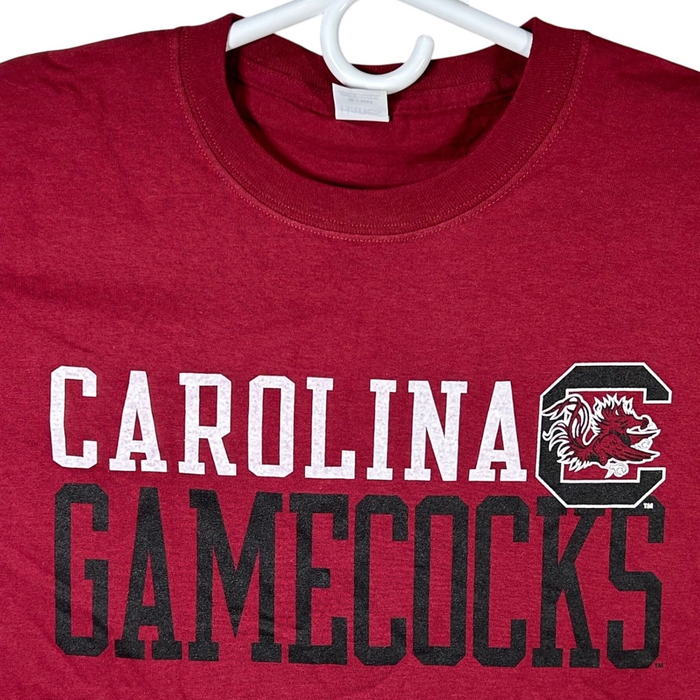 South Carolina Gamecocks T-Shirt Mens Small Burgundy Hanes College Football